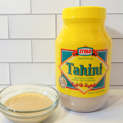 Ziyad Brand Tahini Sesame Paste, No Additives, No Preservatives, Perfect for Pita Bread, Meat, Vegetables and More!