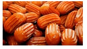 Ipek Tulumba Desert 2.2lb (1kg) or 4.4lb (2kg) Halal Product of Turkey (4.4lb)