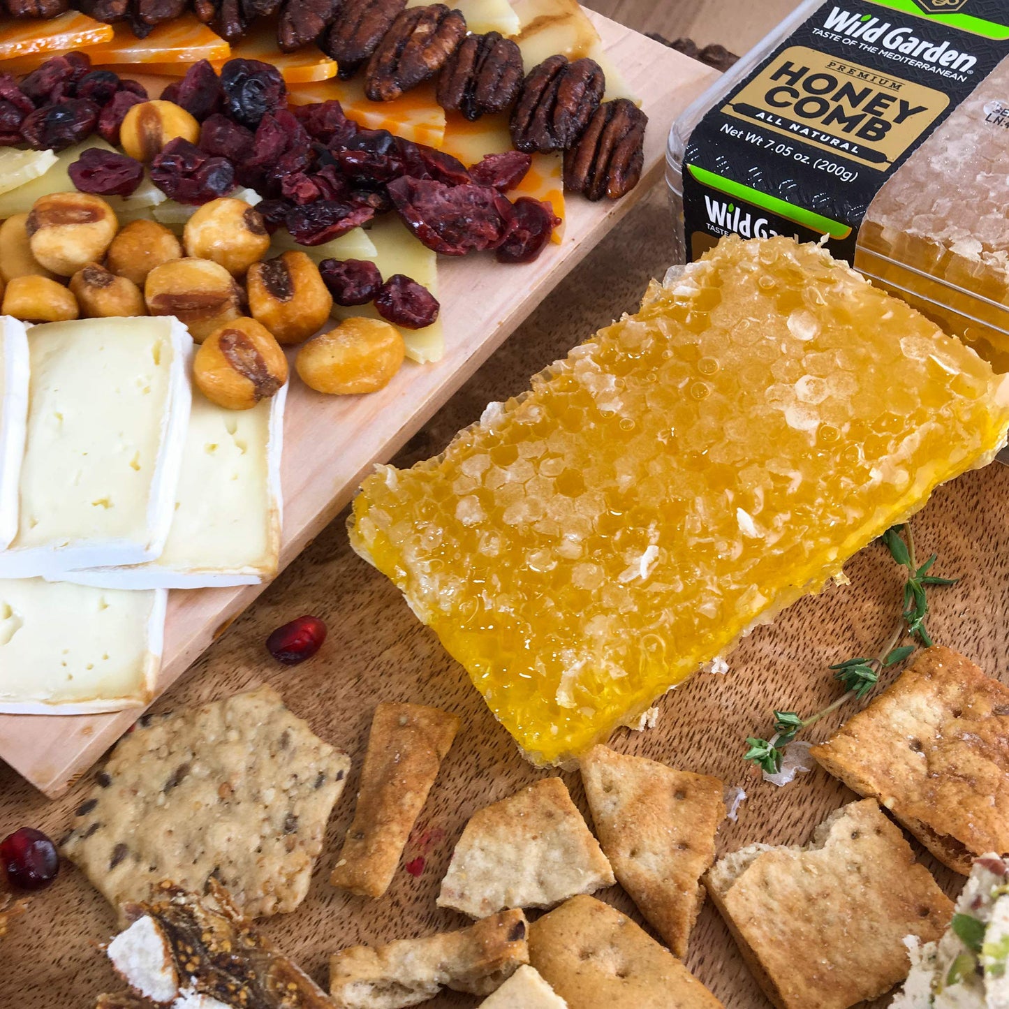 Wild Garden 100% Pure Raw Gourmet Honeycomb