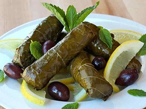 Al Afia California Style Grape Leaves California Style - Tender Leaves Premium Quality- 16 Oz-475 Gm. Pack of 4 Jars -