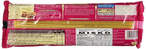 Misko #2 Greek Macaroni Pastitsio Pasta Noodles 500g (5 Pack)