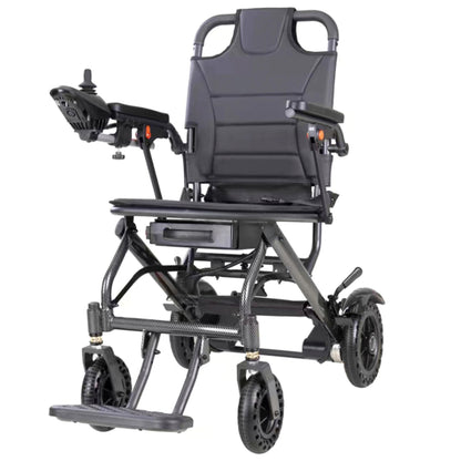 Movex MV03 [2026 Model] Lightweight Foldable Electric Wheelchair for Adults, Only 33lbs, Stylish, Compact Motorized Intelligent Portable Power, Airline Approved