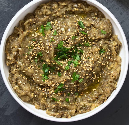 Oncu Roasted Eggplant 5lb15oz Ready-to-Eat Vegan Smokey Flavour Superb Dip Spread Perfect for Baba Ganoush
