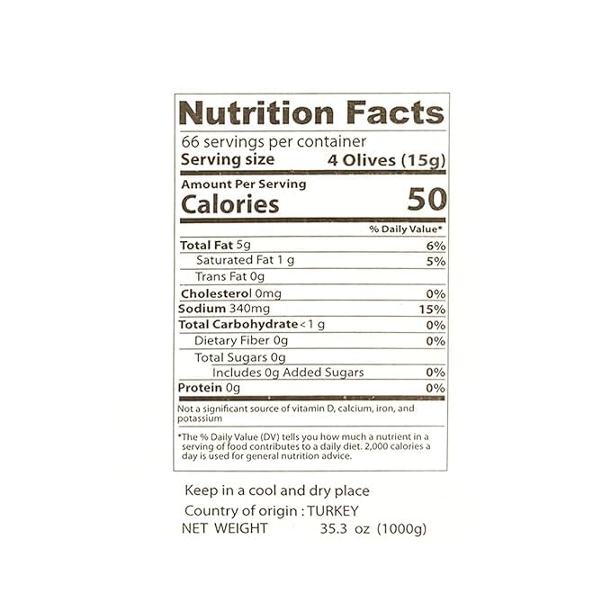 Cebel - Turkish Black Olives, 24.6oz (700g) S