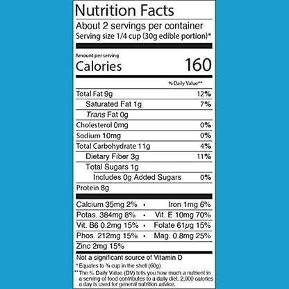 Tadim Mediterranean Black Sunflower Seeds Lightly Salted, 6 Pack (5.25 Ounce Each), Keto Friendly, NON GMO, Vegan