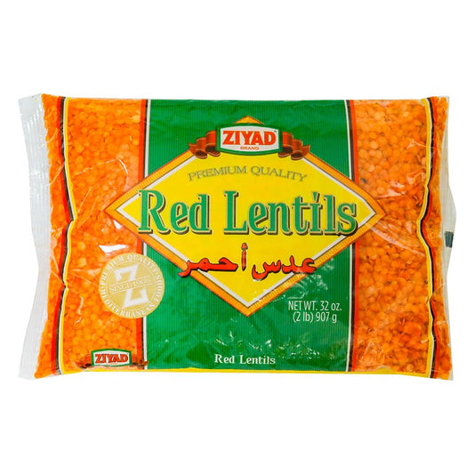 Ziyad Red Lentils, Superfood, Ancient Grains, No Additives, No Preservatives, Great Source of Protein