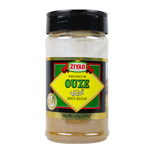 Ziyad Shaker Premium Ouze Spice Blend, Salt-Free, Vegan, Vegetarian, No Colors, No Additives, No Preservatives, 5.3oz