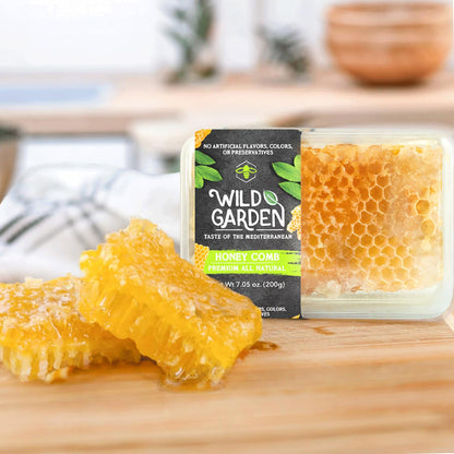 Wild Garden 100% Pure Raw Gourmet Honeycomb