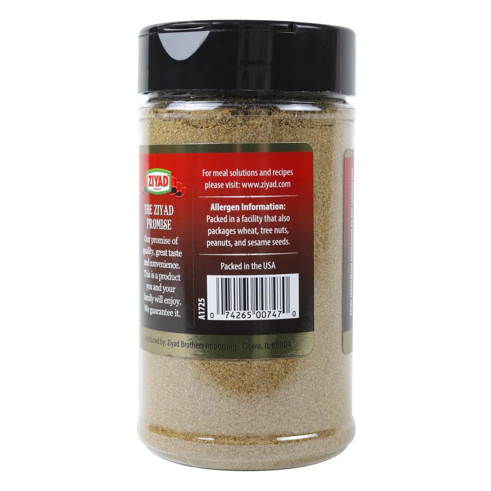 Ziyad Shaker Spice Blend, Flavorful Spices, No Additives, No Preservatives, No Salt, No MSG