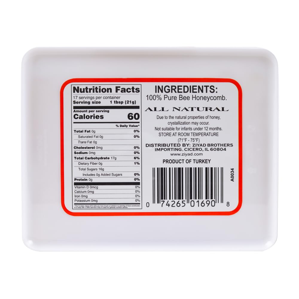 Ziyad Raw Honeycomb | All-Natural 100% Pure Unfiltered