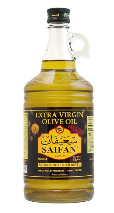 Saifan Extra Virgin Olive Oil 50 fl.oz. (1.5 Litter)