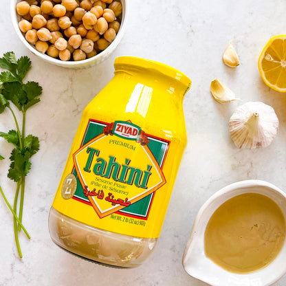 Ziyad Brand Tahini Sesame Paste, No Additives, No Preservatives, Perfect for Pita Bread, Meat, Vegetables and More!