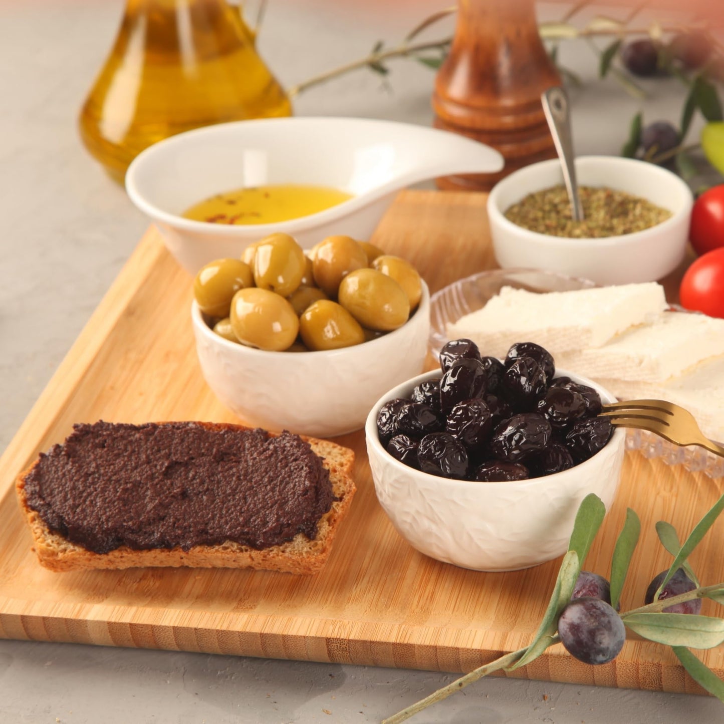 Marmarabirlik, Black Olives Spread Spicy, Turkish Olive Paste & Tapenade, Gourmet Mediterranean Flavor, Sandwiches, Crackers, Appetizer, Dips & Salads, Vegan, Kosher, Halal