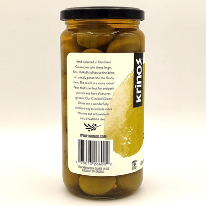 KRINOS OLIVE CRCKD GRN 16OZ