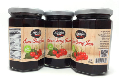 Livada Sour Cherry Jam 13oz (370g) (3)