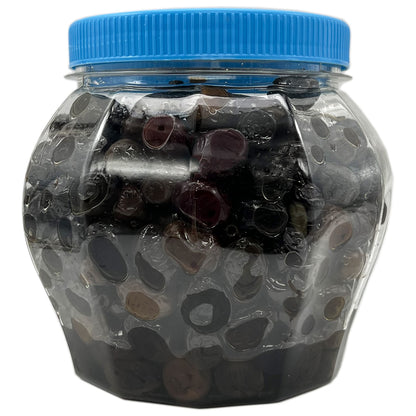 Cebel - Turkish Black Olives, 351-380 olives per jar, 1000g (2.2 LB)