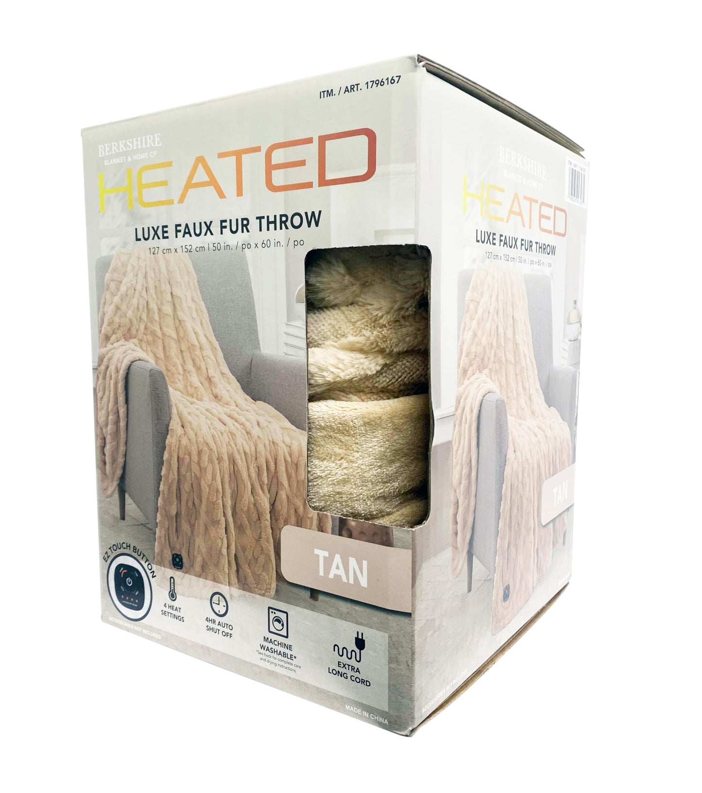 Sepras Berkshire Life Heated Throw 1796167 Designed in New England