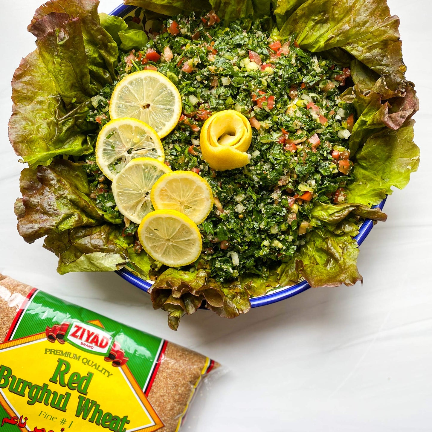 Ziyad Wheat Bulgur – Fiber-Rich Whole Grain, Nutty Flavor & Chewy Texture – Ideal for Tabbouleh, Kibbeh, Curries, Soups & Salads – Easy 30-Minute Prep, Vegan