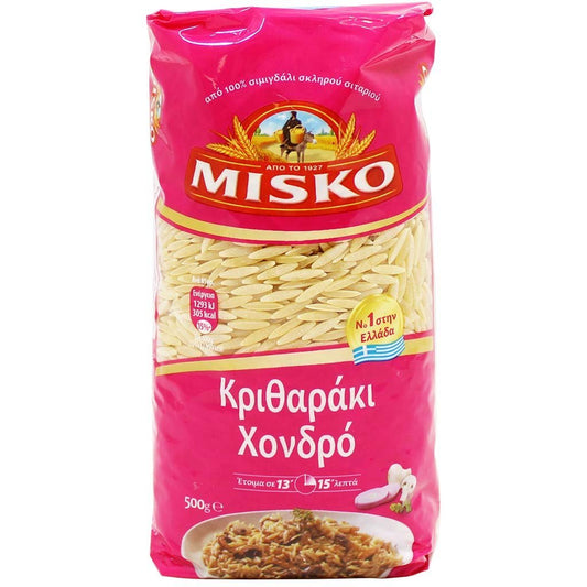 MISKO - Orzo pasta - Net Wt. 500 g.,