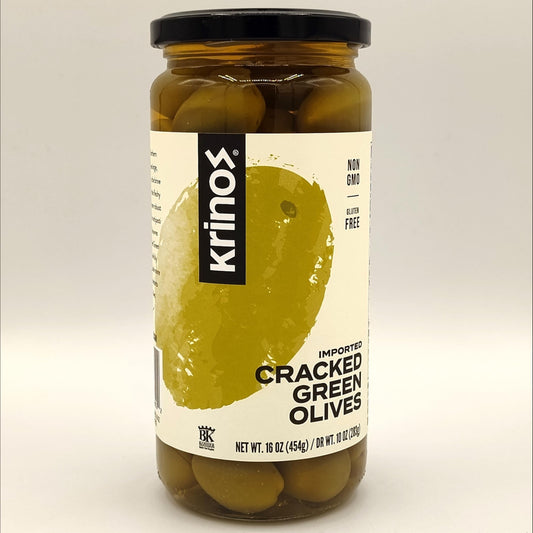 KRINOS OLIVE CRCKD GRN 16OZ