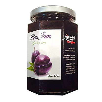 Livada Romanian Plum Jam -13oz( 370g) PACK of 2 Gem de Prune