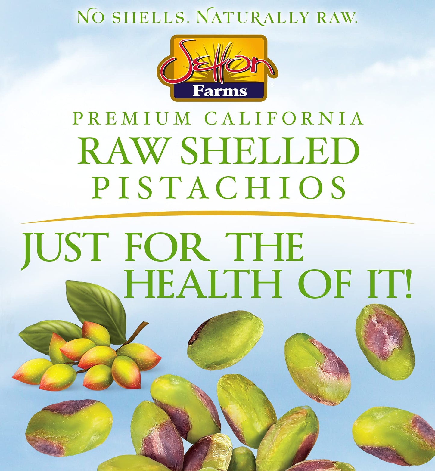 Setton Farms Naturally Raw Shelled Pistachios