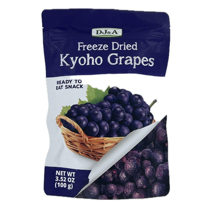 DJ&A Freeze Dried Kyoho Grapes 3.52oz - 1 bag