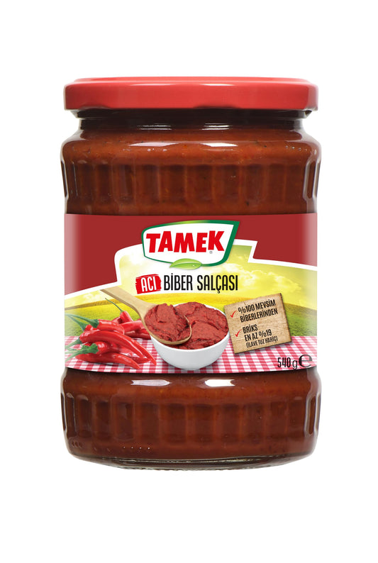 Tamek Traditional Paste (Hot Pepper Paste) 540 gr