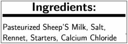Valbreso Feta French Sheep Milk Cheese, 600 Gram -- 8 per case.