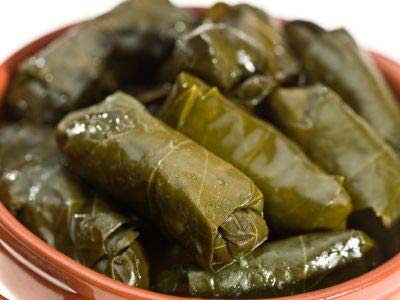 Krinos, Dolmas Stuffed Grape Leaves with Rice, Mediterranean Herbs in Sunflower Oil – Super Tasty Ready to Eat Vegan Rolls - Traditional Turkish Recipe – Dolmades Can (2)