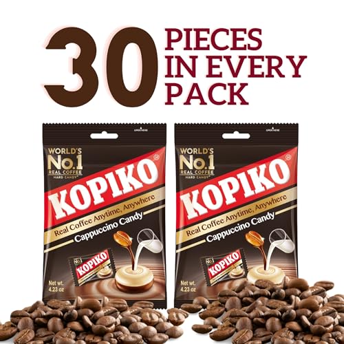 Kopiko Cappuccino Candy 4.23 Oz  2 Packs
