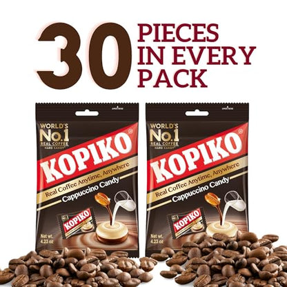Kopiko Cappuccino Candy 4.23 Oz  2 Packs