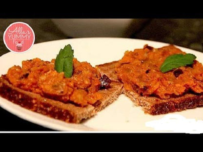 ZerGut Eggplant Spread Ikra (Russian Style) Kosher 2 Glass Jars 19oz/540g each_AB