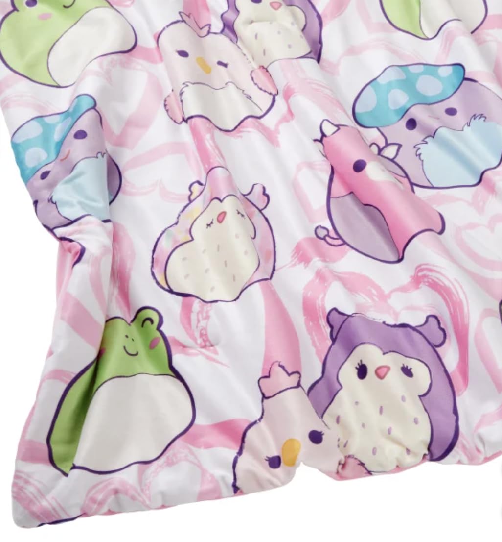 Squishmallows Snuggle Throw 50" x 70"