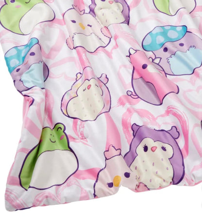 Squishmallows Snuggle Throw 50" x 70"