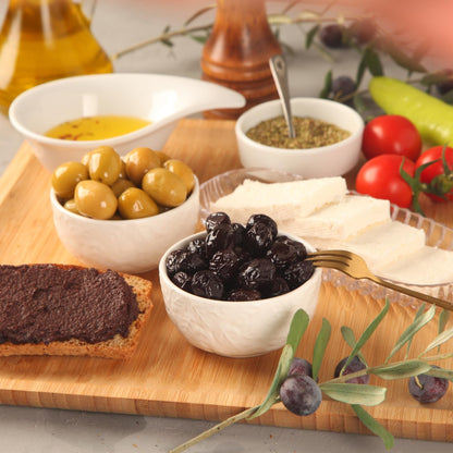 Marmarabirlik Dry Cured Black Olives, Turkish Dried Natural Olives, Gourmet Mediterranean Flavor, Perfect for Salads, Mezze & Breakfast, Vegan, Kosher, Halal, Snack Packs
