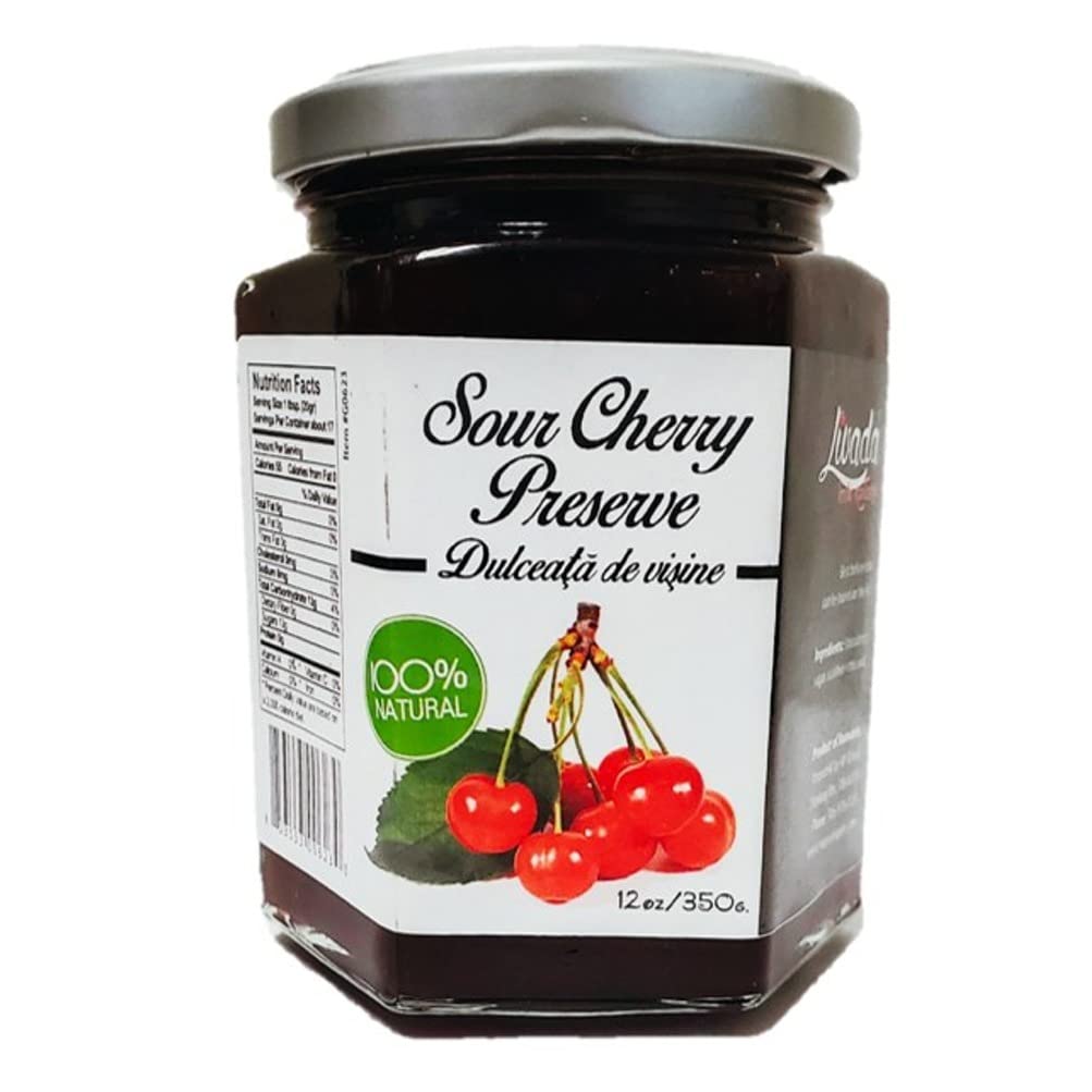 Livada Sour Cherry Preserve ( Dulceata de Visine ) - 350 g