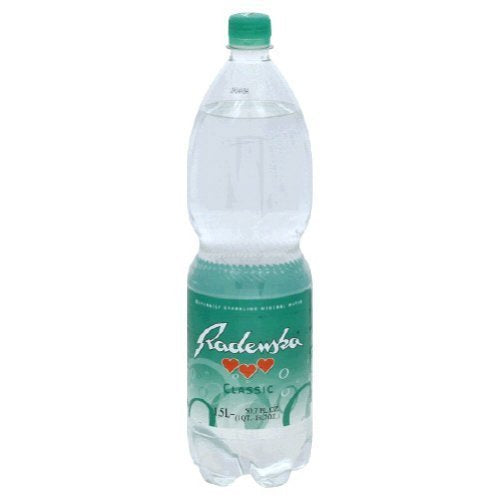 Radenska Water, Mineral, Plastic Btl, 50-Ounce (Pack of 6) by Krinos Foods