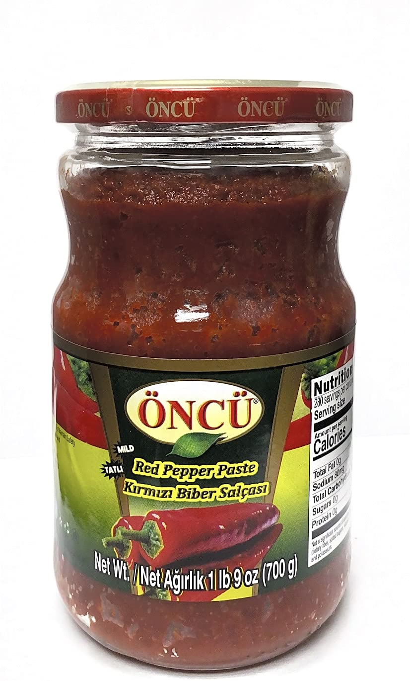 oncu Oncu Tomato Paste and Mild Red Pepper Paste Pack of 2