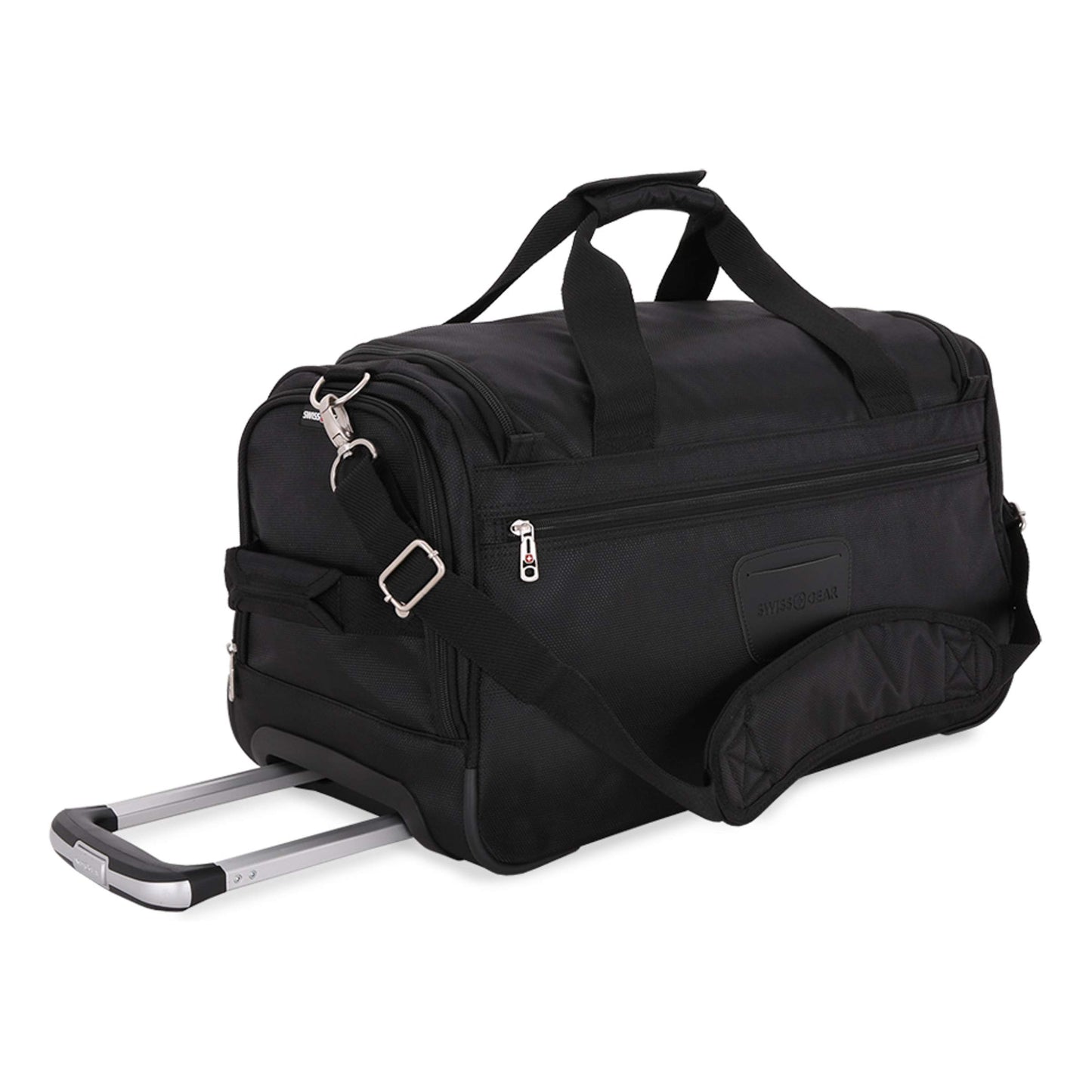 SWISSGEAR Large Lightweight Rolling Duffel | Wheeled, Soft-Shell Luggage | Men's and Women's - Blue/Green