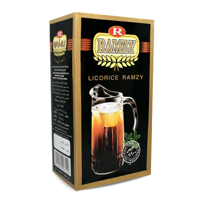 bonballoon 100 Organic & Natural Pure Fine Premium Licorice Ramzy Ready To Mix Drink Raw Glycyrrhiza Glycyrrhizin Glabra Egyptian Tea Herbal Spices Herbs (1Pack = 7.05oz 200gm)