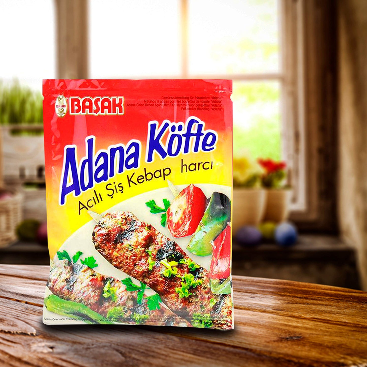 Basak Adana Style Turkish Kebab Seasoning 2.3 Oz (65g) - Species and Condiments - Turkey (6 Pack)