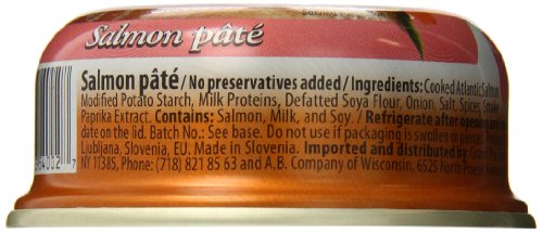 Argeta Pate Spread, Salmon, 3.35 Ounce