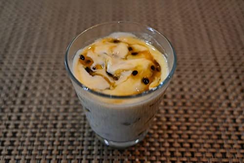 Al Amin Foods Vonbee Passion Fruit Honey Puree. One Bottles 42.32oz/ 2.6lb. Quite good and very versatile.