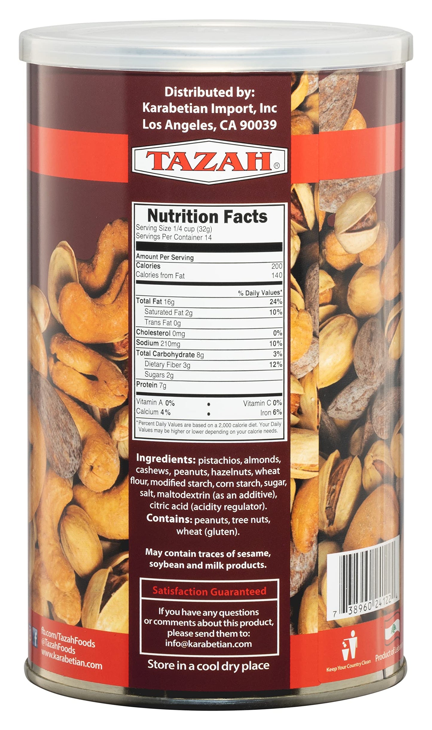 Tazah Mixed Nuts