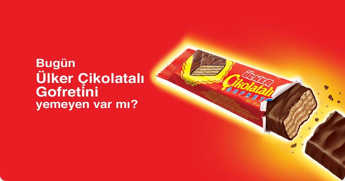 Ulker - Cikolatali Gofret - Lot of 108 (3x36) - Chocolate Wafers