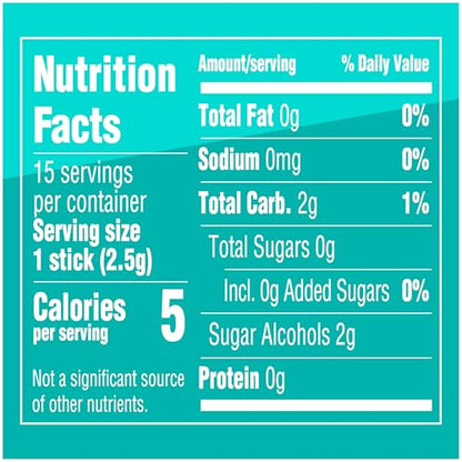 EXTRA Polar Ice Chewing Gum Packs, Sugar Free Gum in Bulk for Fresh Breath, 15 Sticks