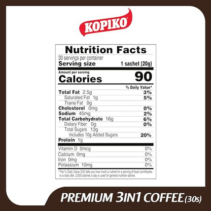 Kopiko Candy, Coffee-kopiko