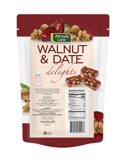 Alfred's Lane Walnut & Date Delights (17.6 Ounce)