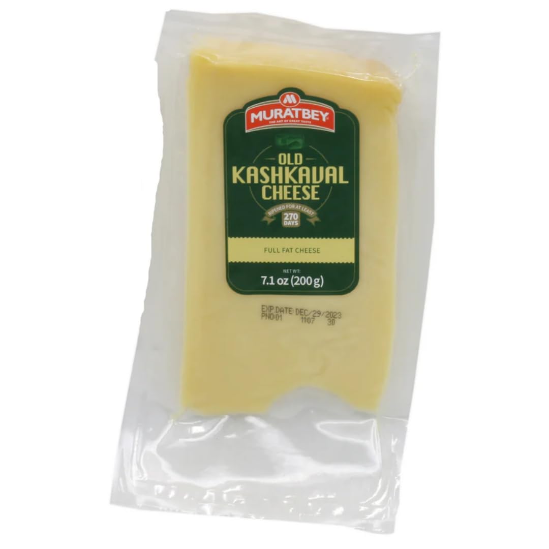 Pufai Muratbey Old Kashkaval Cheese 200 Gram (7 Oz) x 3 Packs